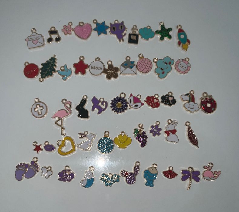 Висулки/Талисмани 50бр. за DIY бижута или крафтинг