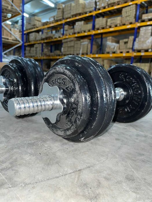 Set gantere 30 kg fier Gyronetics
