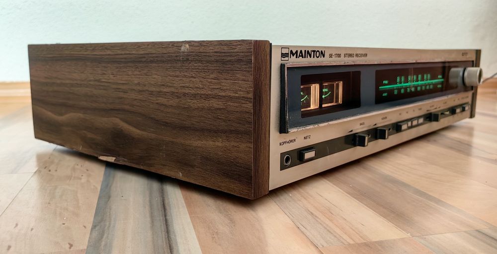Radio Stereo Receiver Mainton SE-1700 retro vintage colectie anii 80