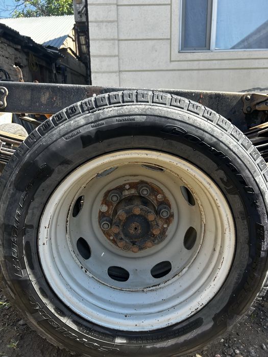 Диски с шинами на газель