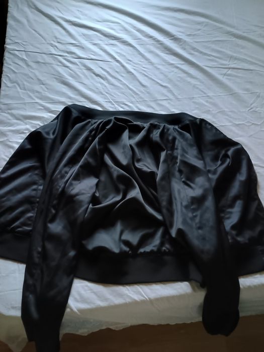 Jachetă Bomber H&M Reversibilă - Model Premium Paisley / Black - Mărime XL