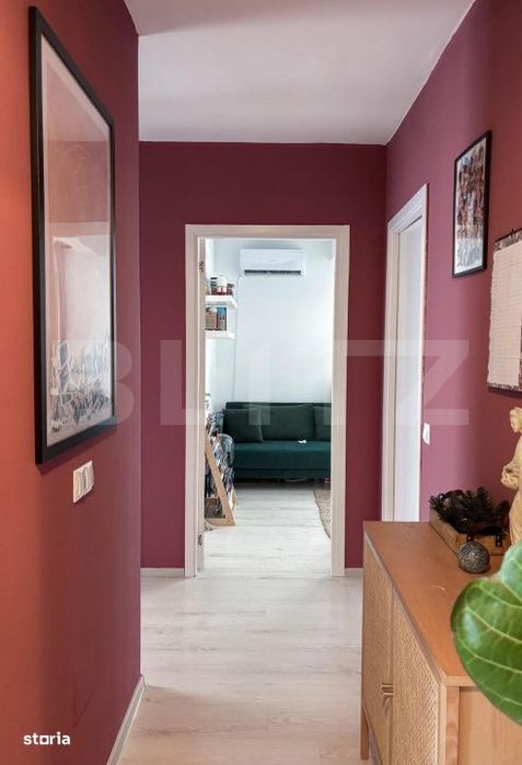 Apartament 3 Camere | 72 mp | 2 Bai | Balcon | Sud-Vest | Baciu