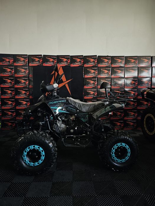 ATV KXD PRO Germany Lemon 008 Full Dotat pentru copii cutie 3+1, se poate limita viteza, 8 inch, Nou adus din Germania