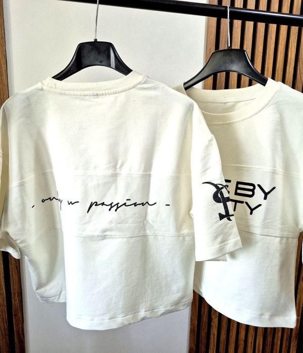 Tricou Made by Society dama 1 buc Marime universală  ( S M L)