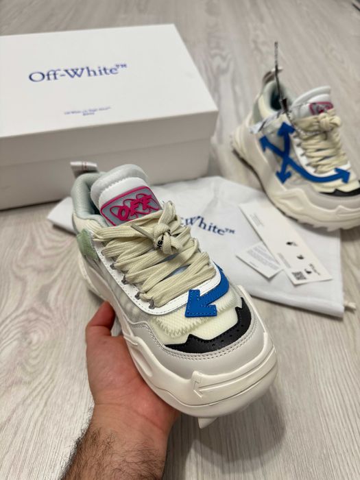 Adidasi OFF WHITE, Odsy 1000 SNEAKERS Premium din Piele Full Box