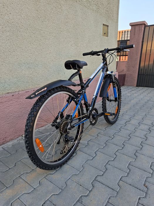 Bicicleta Crosswave aluminiu 21 viteze, roti 24