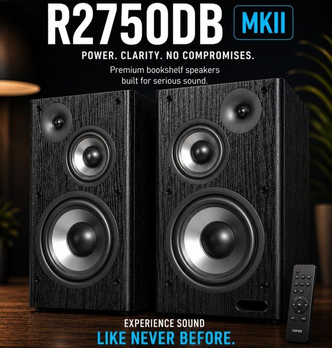 Edifier r2750db mk2/144ватт мощность/колонки
