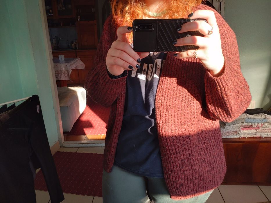 Cardigan H&M vișiniu