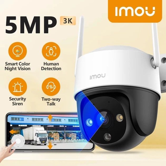 Cameră supraveghere Imou WiFi, montaj inclus — interior/exterior