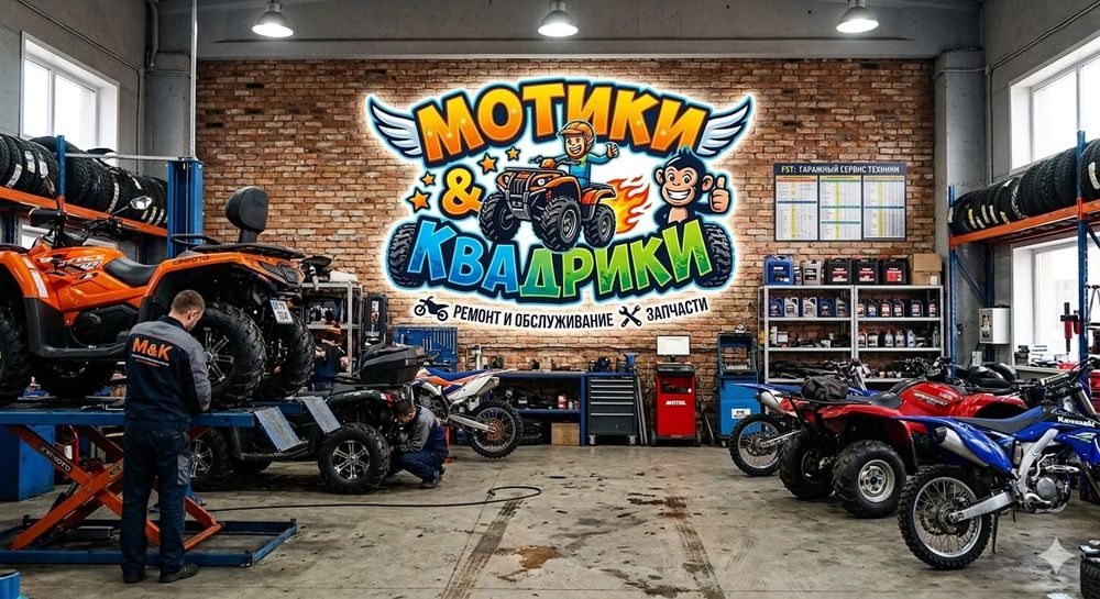 Ремонт мото техники