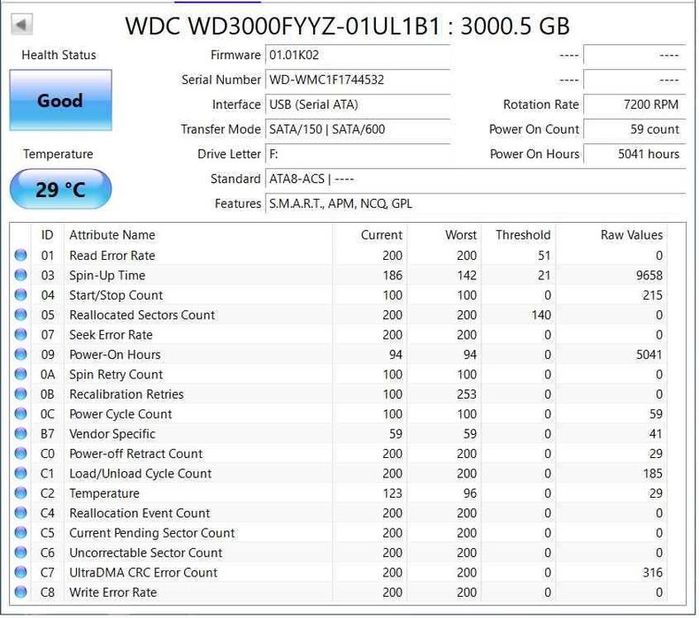 Hard disk 3TB Western Digital WD3000FYYZ Sata 3, Seagate 6TB 5400rpm