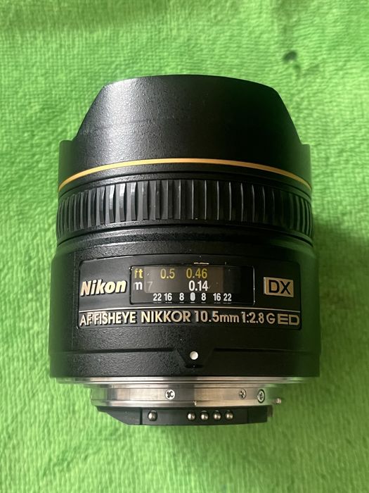 Обектив NIKON FISHEYE 10.5mm 2.8G Nikkor ED DX AF