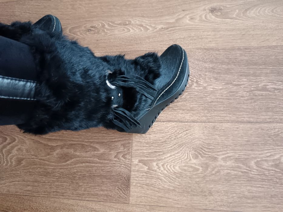 Сапоги зимние кролик