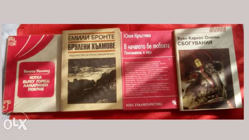 Хемингуей, Джек Лондон, Емили Бронте,Чингиз Айтматов, О`Xенри. Кръс