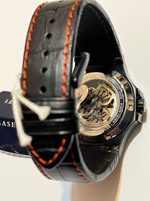 Ceas Maserati Potenza R8821108010 - 1350 lei (automatic; inox; nou)