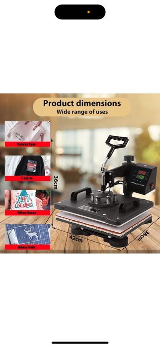 Термопреса 5 в 1