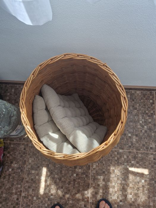 Cos răchită, rustic