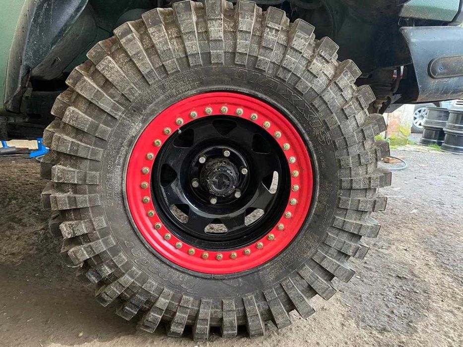 Jante din tabla BEADLOCK 16x10J 6x139.7 ET-50 CB 110 Nissan ,Toyota