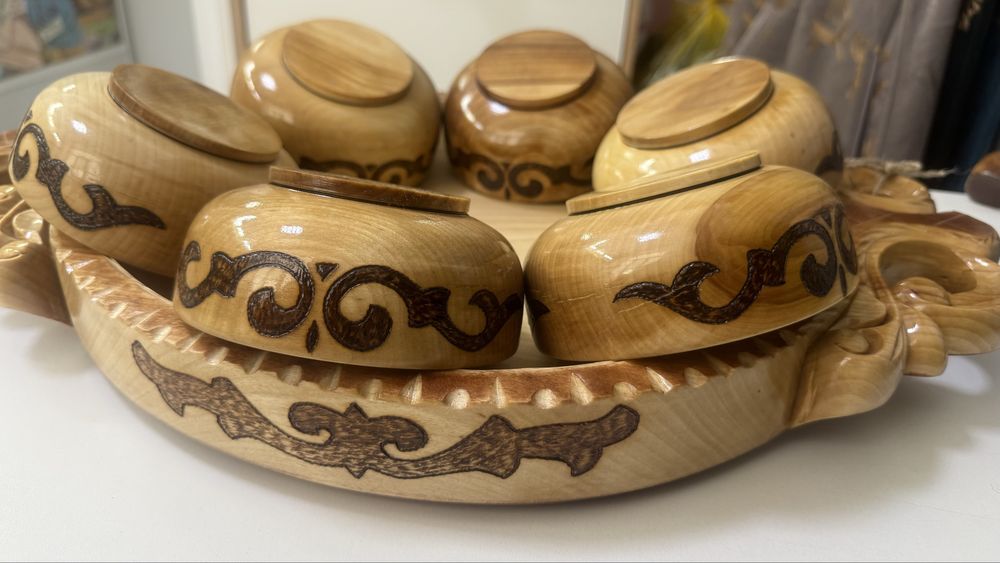 Астау , бас табак, кесе