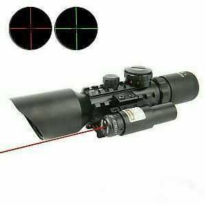 Оптика с лазарен прицел два цвята M9 LS 3-10x42E