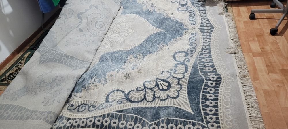 Большой ковёр, бирюза