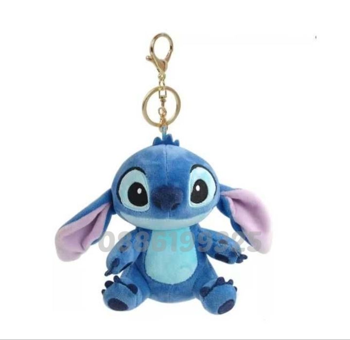 Плюшена играчка Ключодържател Стич Stitch, 15см