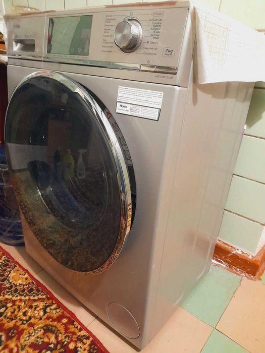Кир ювиш мошинаси Haier 7 кг. Стиральная сенсорная машина Haier 7кг