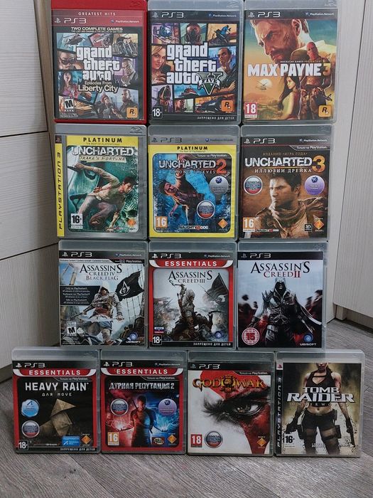 Лицензионные Игры Диски PS3 ПС3