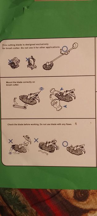 Дисковый нож для триммера