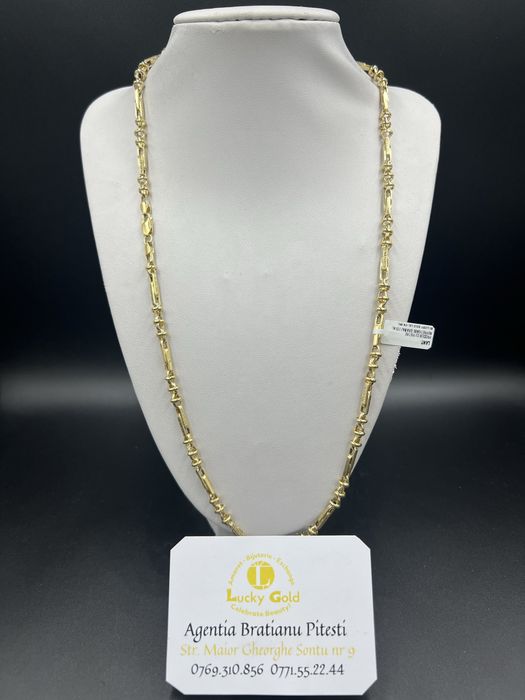 Lant aur 14k 14.40 gr lungime 60 cm cod 24512