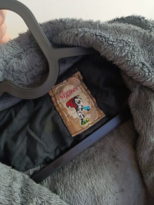 Теплая толстовка в стиле пэчворк