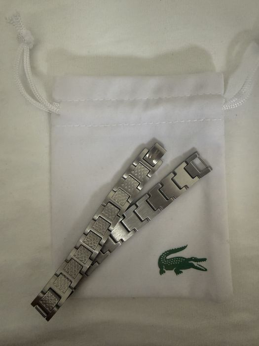 Чисто нова мъжка гривна Lacoste – пълен комплект