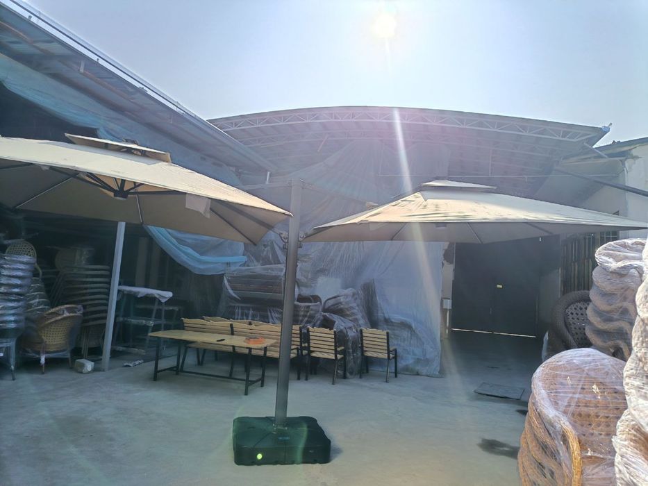 Садовый зонт шатёр навес китай завод  33 33