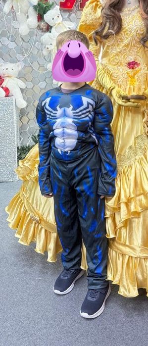 Костюм веном 7-8 лет