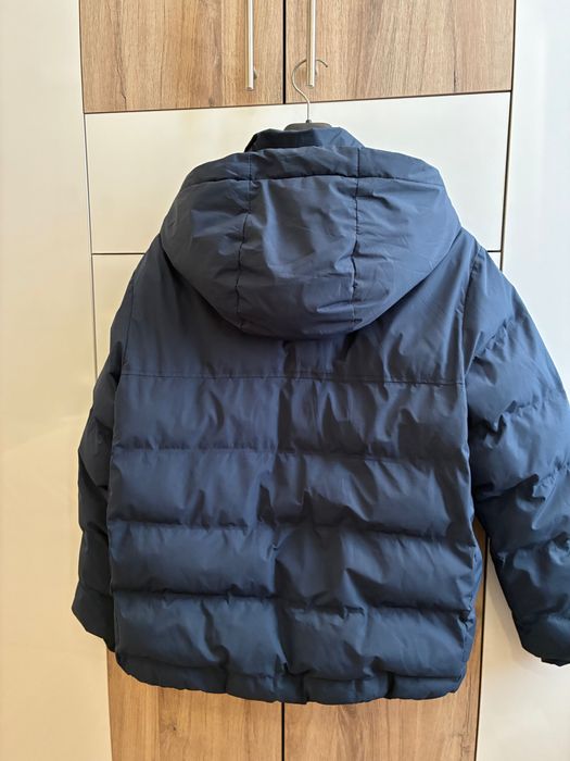 Зимно яке ZARA в тъмносин цвят