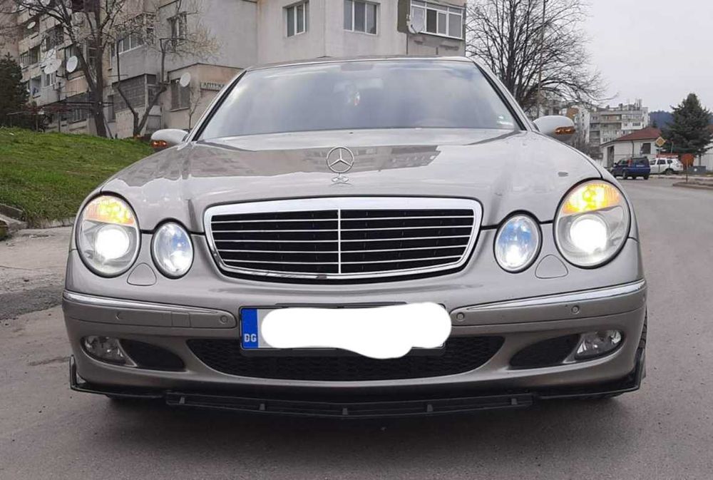 преден лип спойлер за мерцедес / mercedes дифузьор