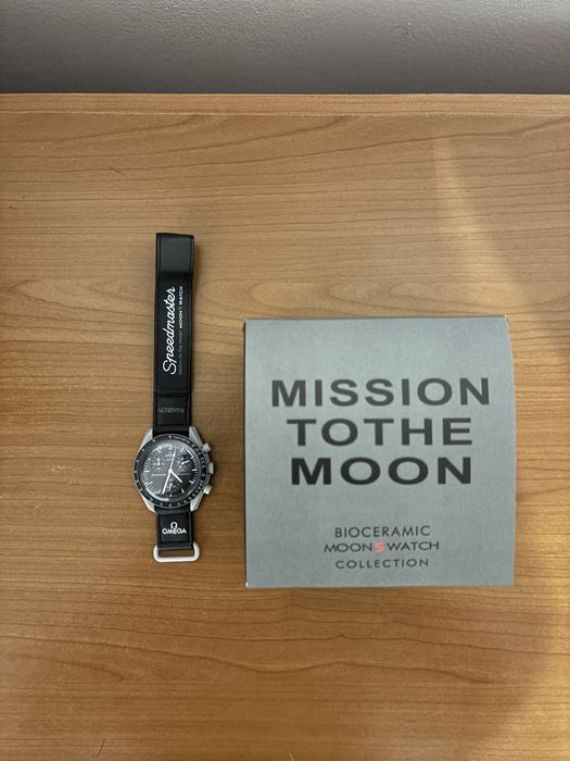 Ceas Omega X Swatch Moonswatch Mission to the Moon