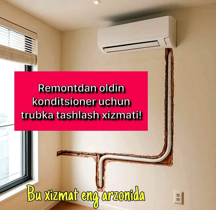 konditsioner ustanovka remont kandisioner ustasi