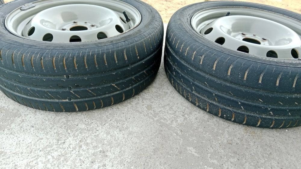 Продам евро диски с шинами 195/50 R15