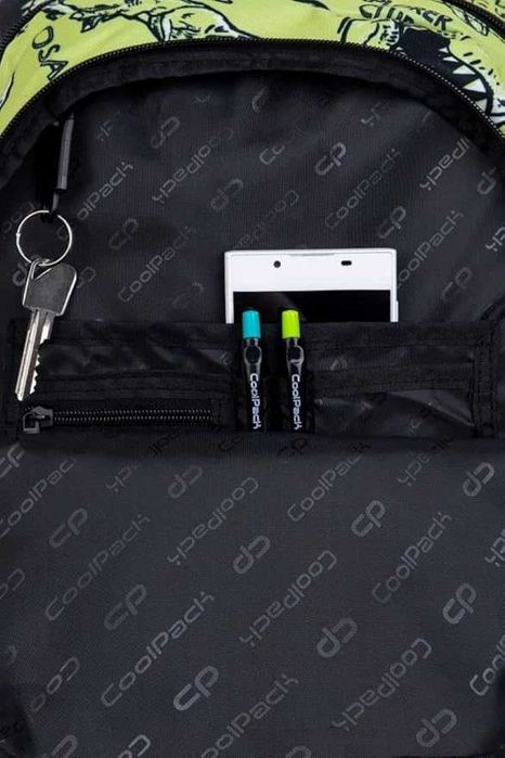 Ученическа раница Coolpack с динозаври камуфлажна - 2 модела