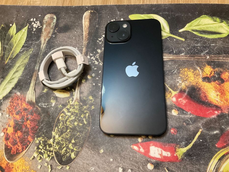 IPhone 14 Black 128 gb impecabil