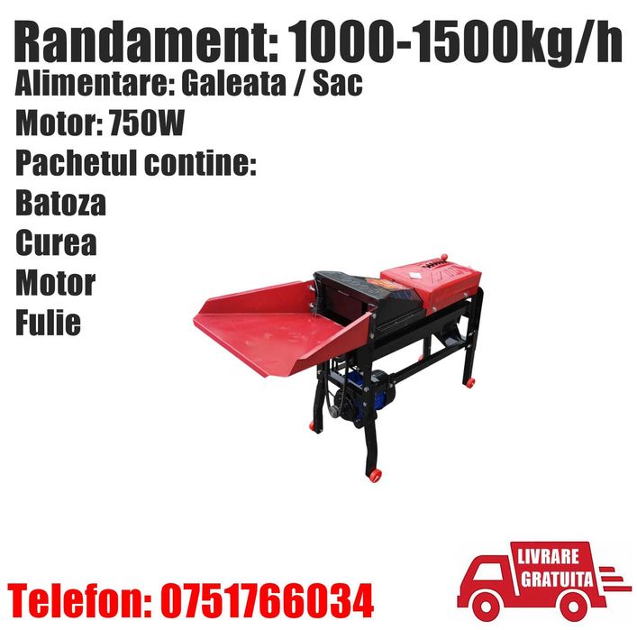 Batoza Sfarmatoare Desfacatoare Curatator Porumb Alimentare Galeata TM