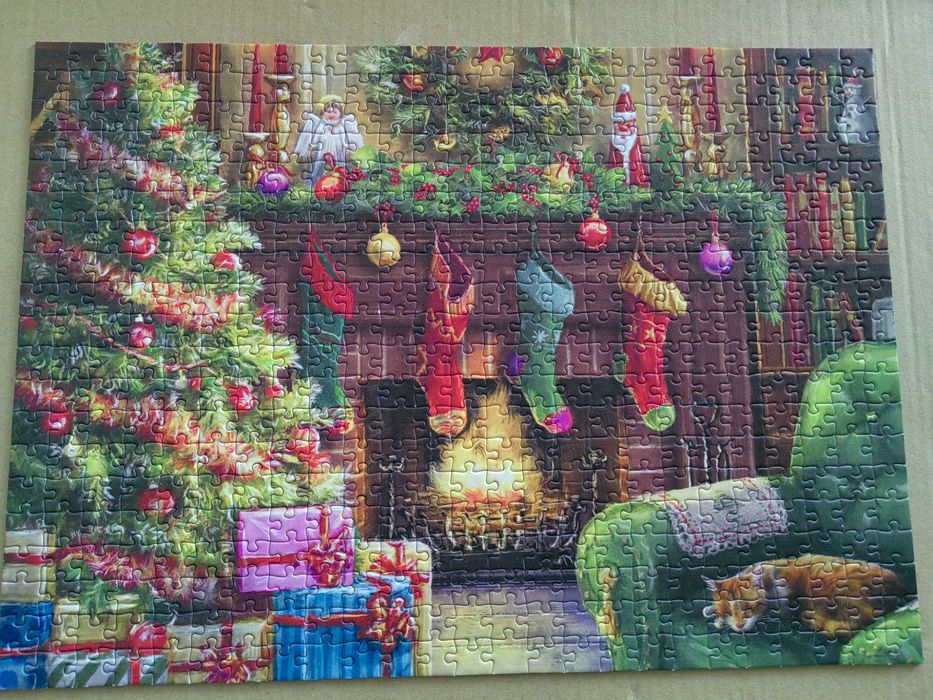 Пъзел с коте 500 части