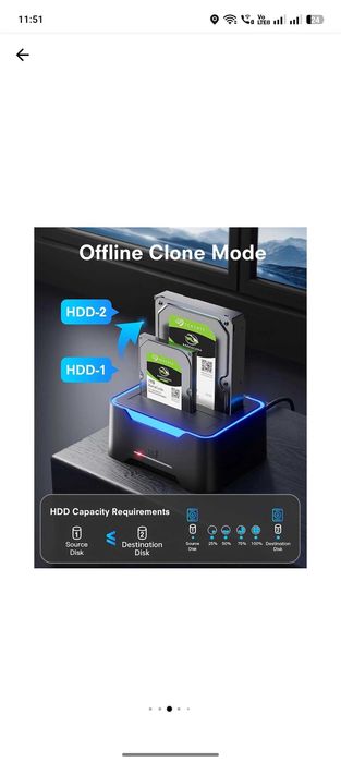 HDD docking station 2.5&3.5