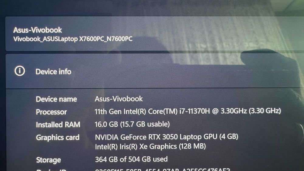 Лаптоп ASUS Vivobook Pro 16X