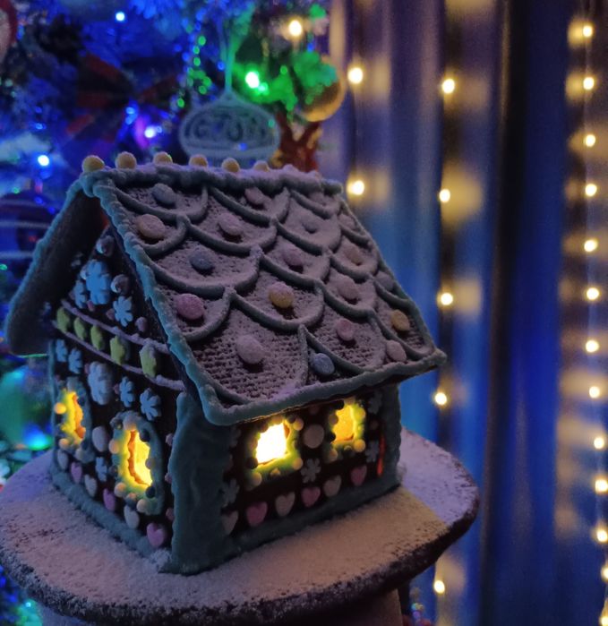 Пряничные домики съедобные