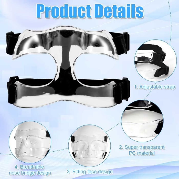 Masca de protecție ajustabilă pentru față