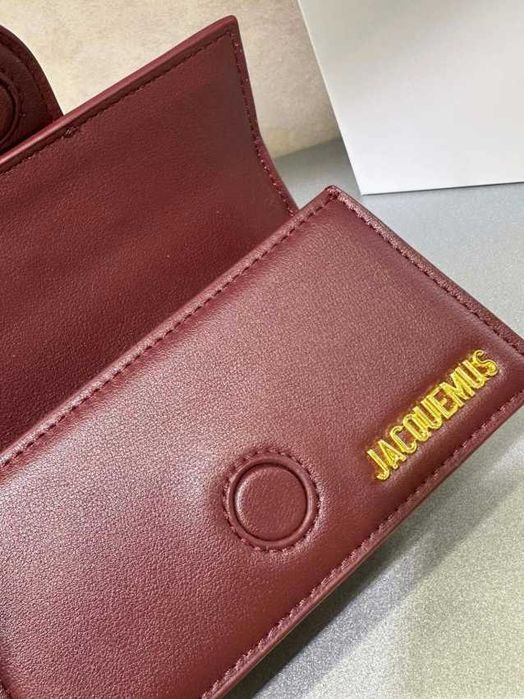 Geanta Jacquemus Le Bambino Roșie - Piele Naturala