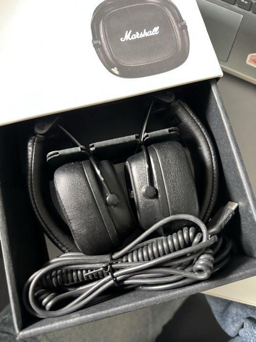 Наушники Marshall Major IV Black