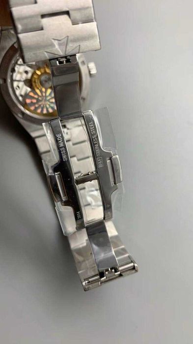 vacheron constantin anti-magnetic сребристо-синьо